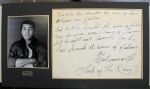 Muhammad Ali One-Of-A-Kind MASSIVE 55" x 32.5" Handwritten Quote Display with 16" Autograph! (PSA/DNA)