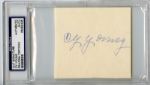 Cy Young Superb Vintage Fountain Pen Signature (PSA/DNA Encapsulated)