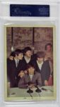 The Beatles: ULTRA RARE Original Candid 3.5" x 5" Photo Signed by John, Paul, George and Jimmie Nicol! (c.June 1964)(Epperson/REAL & PSA/DNA Encapsulated)