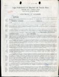 1954 Roberto Clemente Signed Pre-Rookie Puerto Rican Baseball Contract with Clemente Fingerprint! (PSA/DNA)