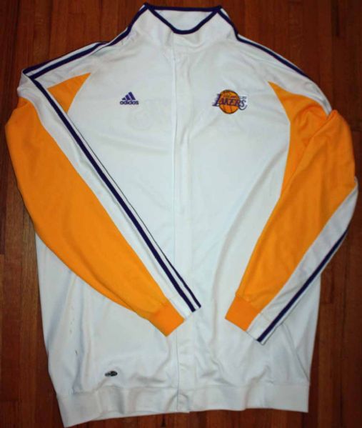 2009 Kobe Bryant NBA Finals Game Worn Home Alternate Warm-Up Jacket (DC Sports)