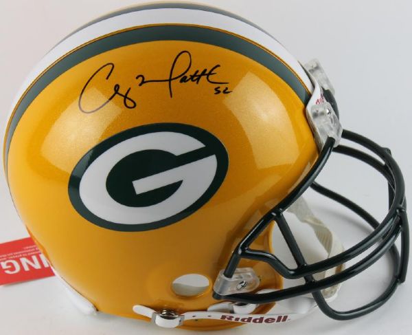 Clay Matthews III Signed Packers Full Sized Helmet (JSA)