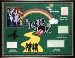 "The Wizard of Oz" Cast Signature Set in Custom Framed Display (PSA/DNA)