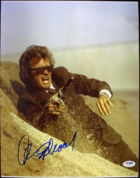 Clint Eastwood Signed 11" x 14" Color Photo from "Dirty Harry" (PSA/DNA)