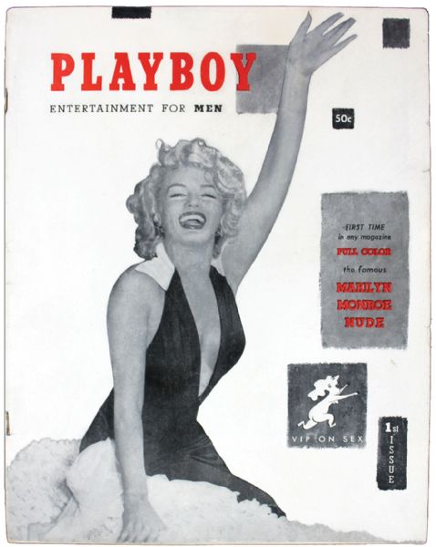 Playboy Magazine Volume 1, Issue 1 - First Issue 1953 Rare "Page 3" Edition feat. Marilyn Monroe