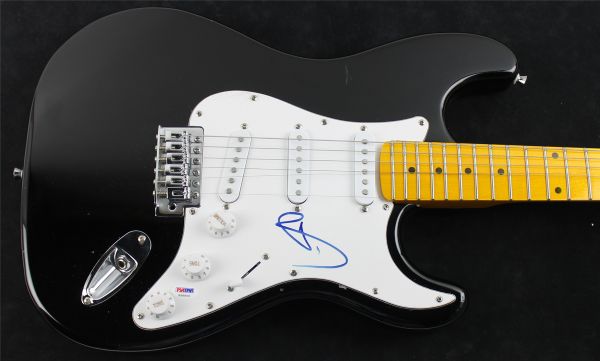 David Bowie Rare In-Person Signed Electric Guitar (PSA/DNA)