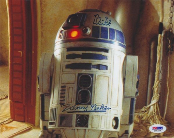 R2-D2 (Kenny Baker) Signed 8 x 10 Photo (PSA/DNA) 