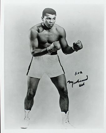Muhammad Ali Signed & Inscribed 8" x 10" Glossy Photo (PSA/DNA)