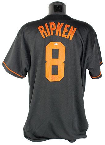 Cal Ripken Jr. Signed Baltimore Orioles Jersey (Steiner)
