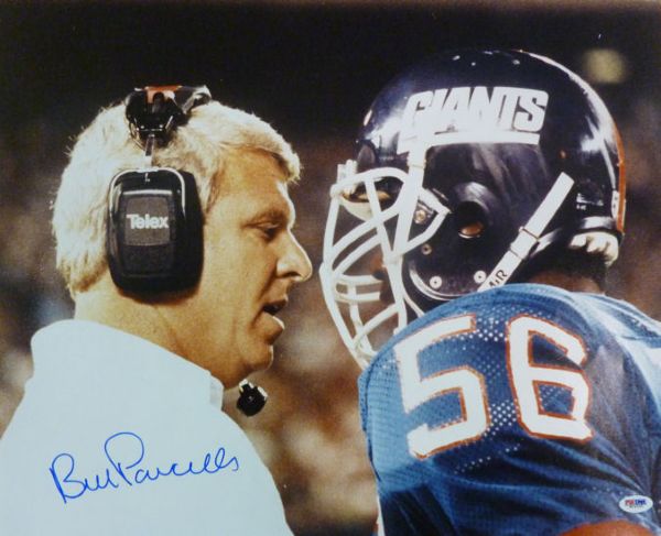 Bill Parcells Signed 16 x 20 Photo (PSA/DNA)