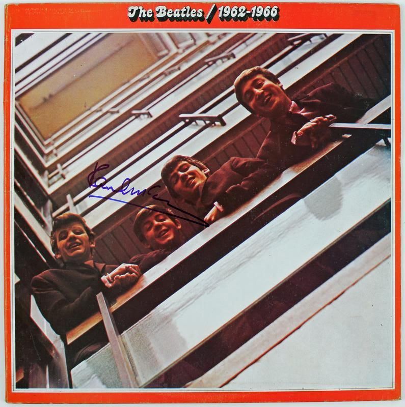 Lot Detail - The Beatles: Paul McCartney Signed "1962-1966" Album Cover ...