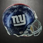 2011 New York Giants (Super Bowl Champs) Team Signed PROLINE Full Sized Helmet (35 Sigs)(Steiner)