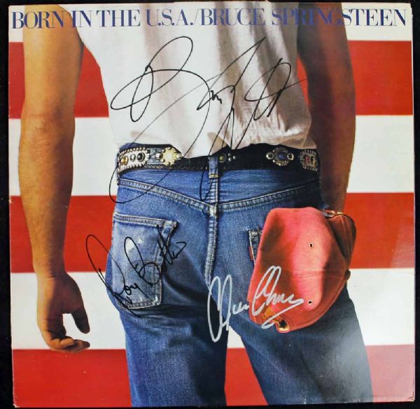 Bruce Springsten Signed "Born In The U.S.A" Album 