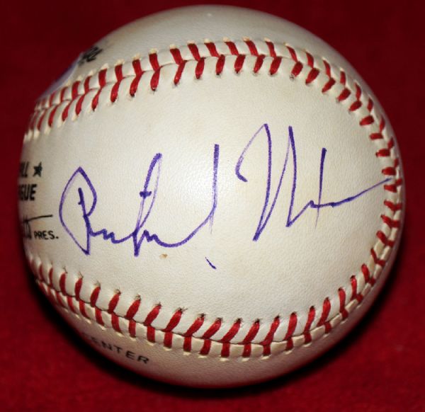 President Richard Nixon Signed ONL Baseball (PSA/DNA)