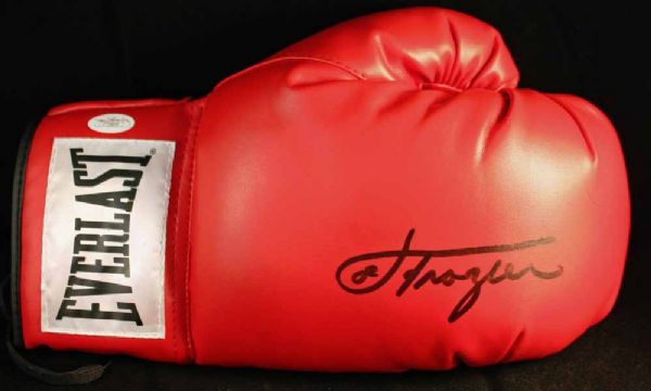 Joe Frazier Signed Boxing Glove (JSA)