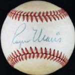Roger Maris Single-Signed OAL Baseball (PSA/DNA & JSA)