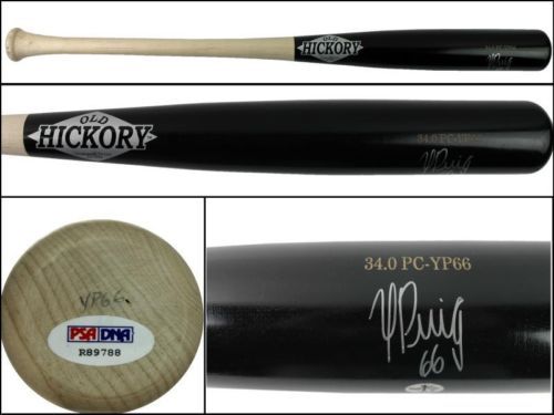 Yasiel Puig Signed Old Hickory Personal Game Model Baseball Bat (PSA/DNA)