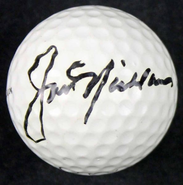 Jack Nicklaus Vintage Signed Personal Model Golf Ball (PSA/DNA)