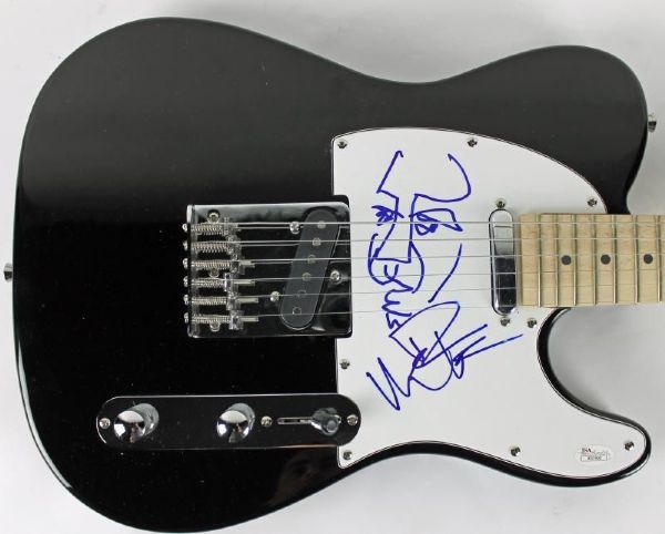 Dave Matthews Signed Telecaster Style Guitar with Hand Drawn Sketch (JSA)