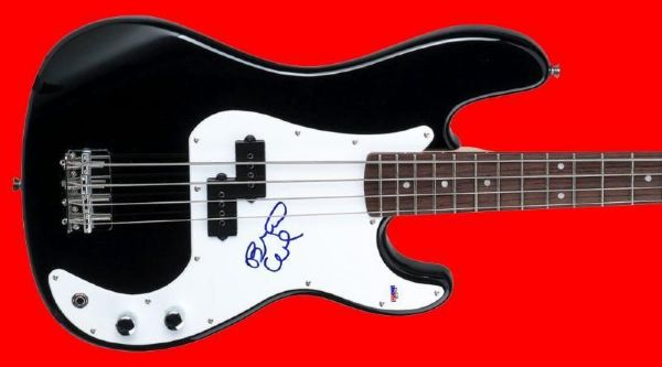 Beach Boys: Brian Wilson Signed P-Bass Style Bass Guitar (PSA/DNA)