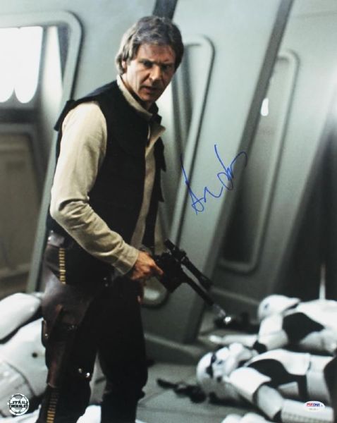 Harrison Ford Signed 16" x 20" Color Photo from Star Wars (PSA/DNA)