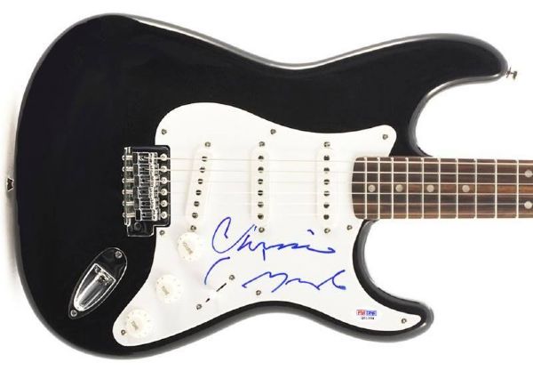 The Pretenders: Chrissie Hynde Signed Strat Guitar (PSA/DNA)