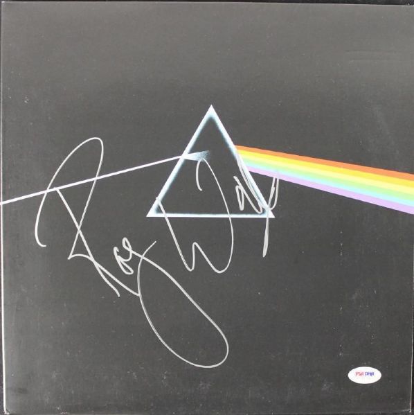 Pink Floyd: Roger Waters Signed "Dark Side of the Moon"Record Album (PSA/DNA)