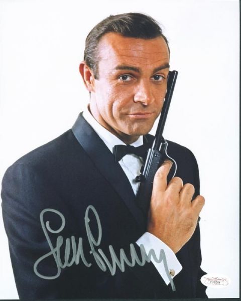 Sean Connery Signed 8" x 10" Color Photo as "James Bond" (JSA)