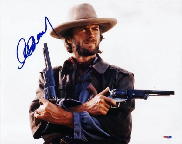 Clint Eastwood Signed 11" x 14" Color Photo (PSA/DNA)