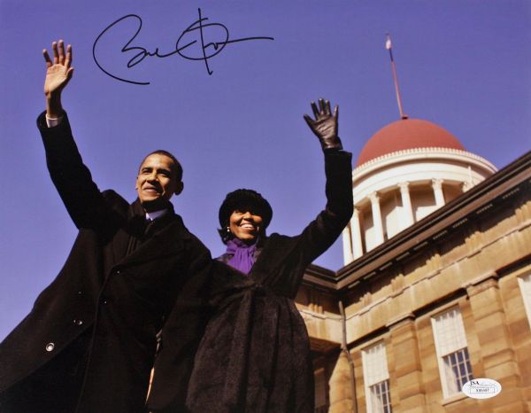 President Barack Obama Signed 11" x 14" Color Photo (JSA)