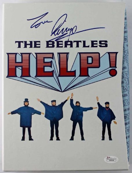 The Beatles: Ringo Starr Signed "Help!" Special Edition Box Set (JSA)