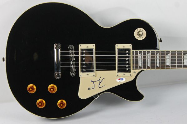 Tool: Maynard James Keenan Signed Les Paul Style Guitar (PSA/DNA)