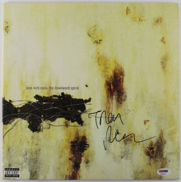 Nine Inch Nails: Trent Reznor Signed "The Downward Spiral" Album (PSA/DNA)