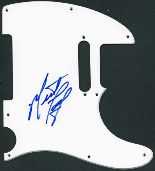 Meatloaf Signed In-Person Pickguard (PSA/DNA Guaranteed)