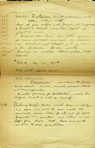 Rare Ernie Davis Vintage Handwritten Homework Pages (JSA)
