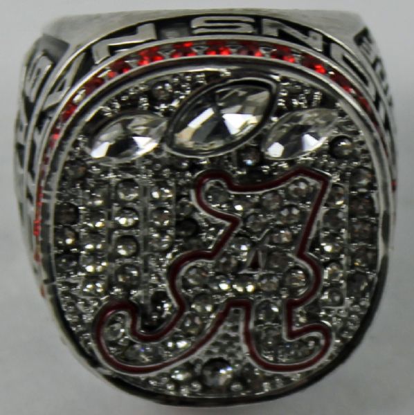 High Quality 2012 Alabama Crimson Tide Replica Nick Saban Championship Ring