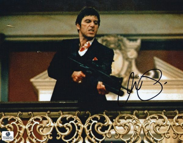 Al Pacino Signed 8" x 10" Scarface Photo (Global)