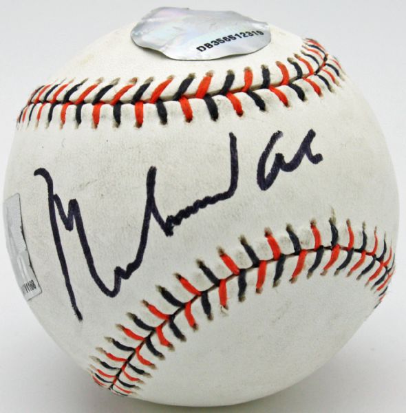 Near-Mint Muhammad Ali Signed OML 2007 All-Star Baseball (Muhammad Ali Enterprises & MLB Authentication)