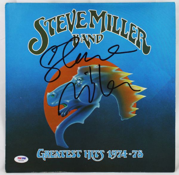 Steve Miller Signed "Greatest Hits 1974-78" Record Album (PSA/DNA)