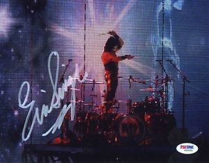Kiss: Eric Singer Signed 8" x 10" Color Photo (PSA/DNA)