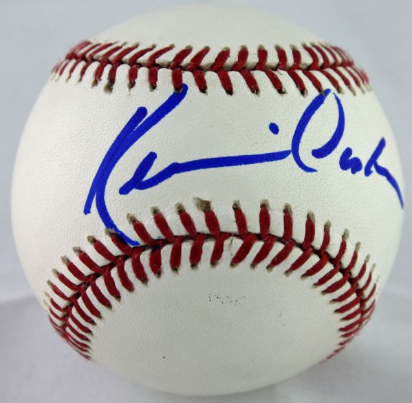 Kevin Costner Signed Rawlings OML Baseball (PSA/DNA Guarantee)