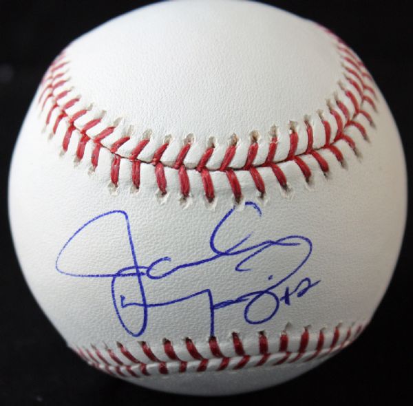 Johnny Manziel Signed OML Baseball (PSA/DNA)