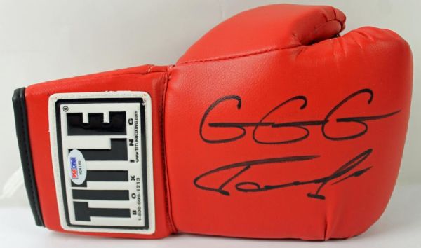 Gennady Golovkin Signed Boxing Glove (PSA/DNA)