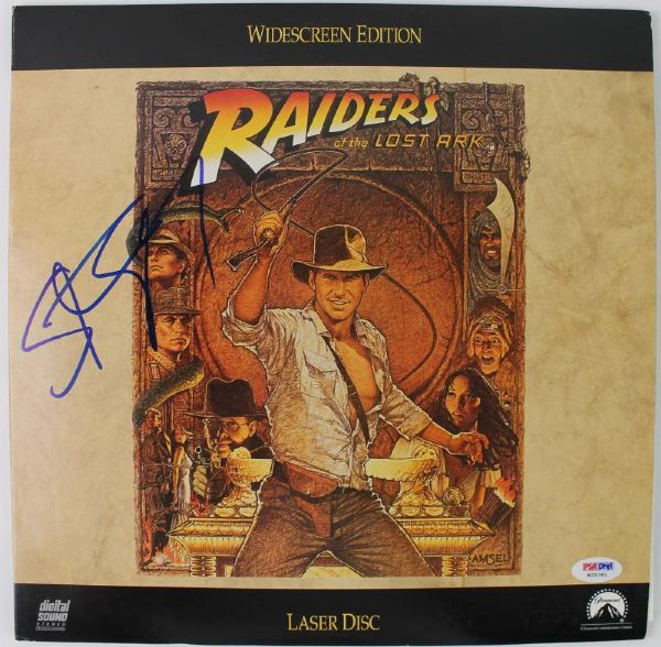 Steven Spielberg Signed "Raiders of the Lost Ark" Laser Disk (PSA/DNA)