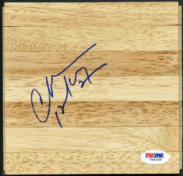 Charles Barkley Signed Floor Board Phoenix Suns (PSA/DNA)