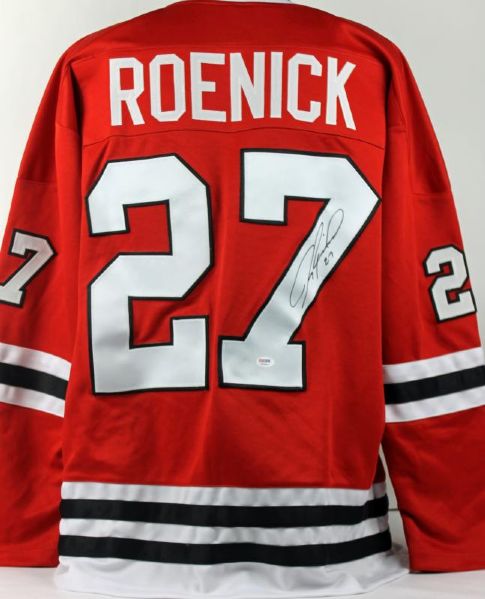 Jeremy Roenick Signed Chicago Blackhawks Jersey (PSA/DNA)