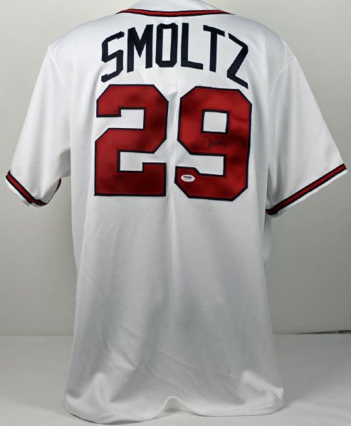 John Smoltz Signed Atlanta Braves Jersey - (PSA/DNA)