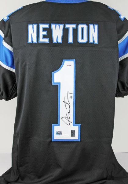 Cam Newton Signed Carolina Panthers Jersey - (PSA/DNA)