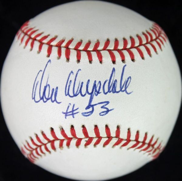 LA Dodgers: Don Drysdale Signed OML (White) Baseball (PSA/DNA)