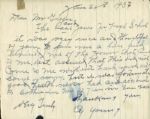 Cy Young Rare Handwritten & Signed Letter (PSA/DNA)